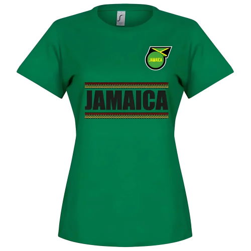 Jamaica Team Womens T-Shirt - Green
