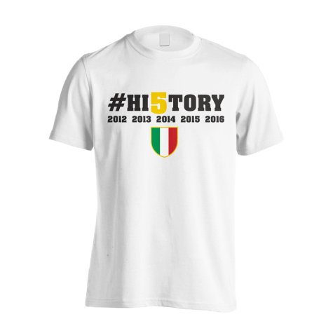 Juventus History Winners T-Shirt (White) - Kids