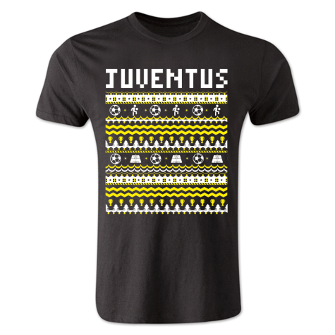 Juventus Christmas T-Shirt (Black)