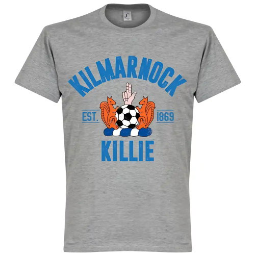 Kilmarnock Established T-Shirt - Grey