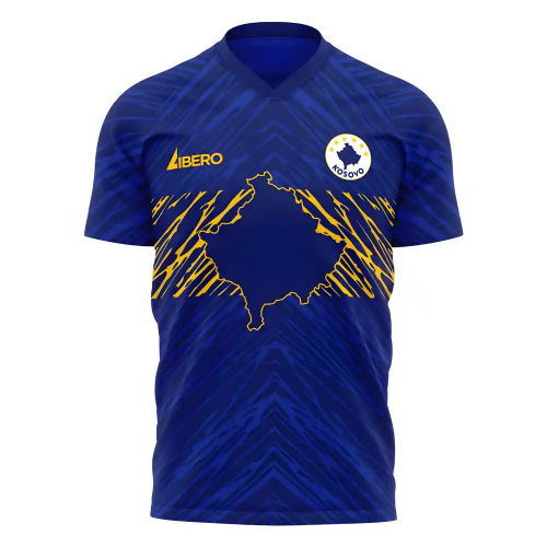 Kosovo 2025-2026 Home Concept Football Kit (Libero)