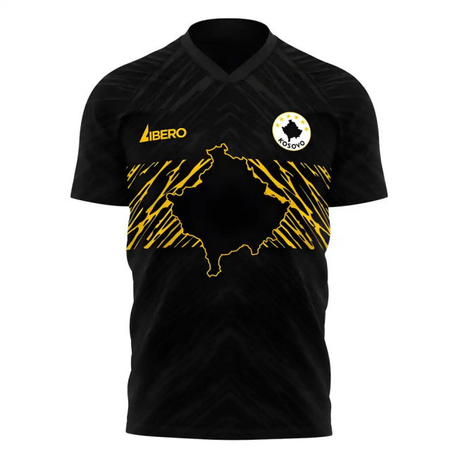 Kosovo 2025-2026 Third Concept Football Kit (Libero)