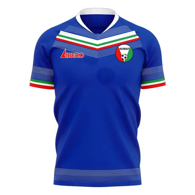 Kuwait 2025-2026 Home Concept Football Kit (Libero) - Kids