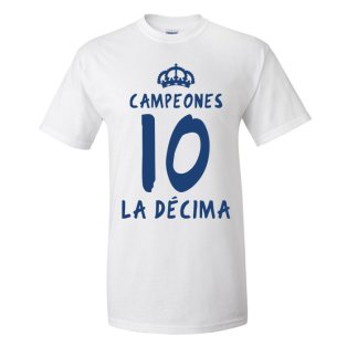 Real Madrid La Decima T-Shirt (White)