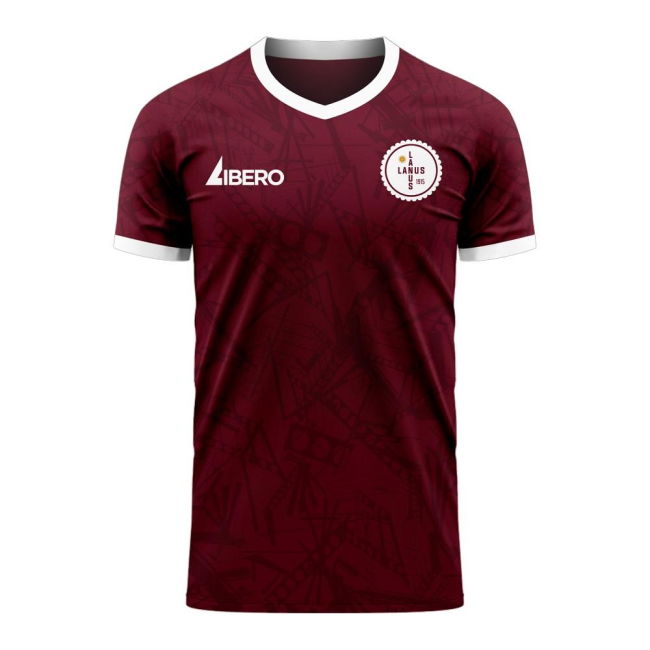 Lanus 2025-2026 Home Concept Football Kit (Libero)