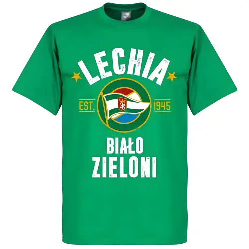 Lechia Gdansk Established T-Shirt - Green