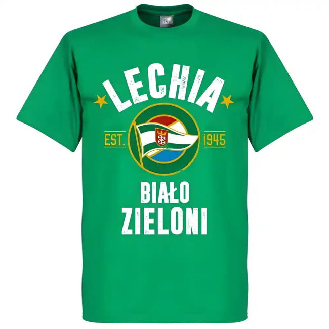 Lechia Gdansk Established T-Shirt - Green