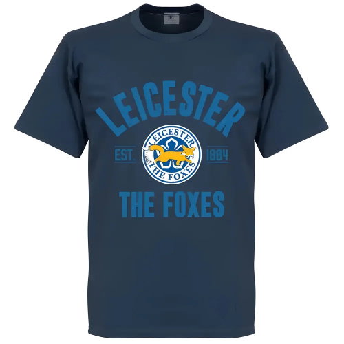 Leicester Established T-Shirt - Denim