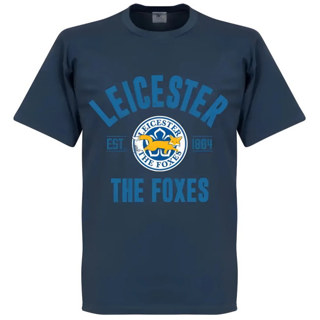 Leicester Established T-Shirt - Denim
