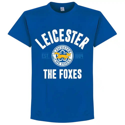 Leicester Established T-Shirt - Royal
