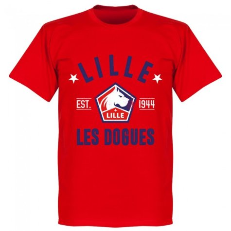 Lille Established T-Shirt - Red