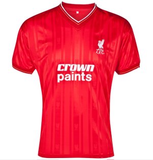 Score Draw Liverpool 1986 Home Shirt