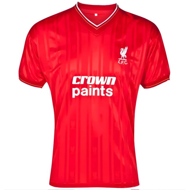 Score Draw Liverpool 1986 Home Shirt