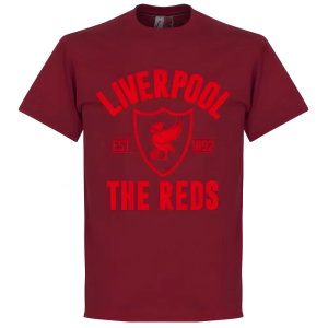 Liverpool Established T-Shirt - Chilli Red