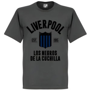 Liverpool Montevideo Established T-Shirt - Dark Grey