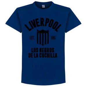 Liverpool Montevideo Established T-Shirt - Ultramarine