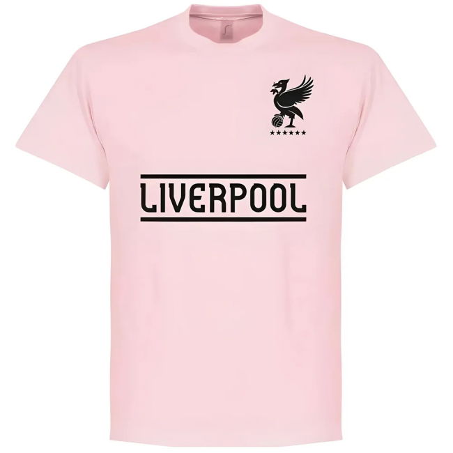 Liverpool Team T-Shirt - Pink