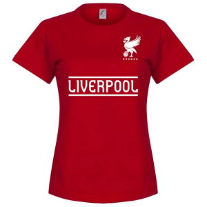 Liverpool Team Womens T-Shirt - Red