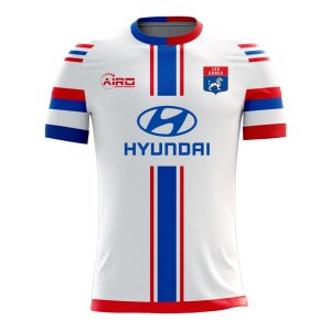Lyon 2023-2024 Home Concept Football Kit (Airo)