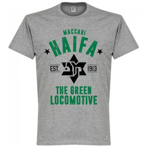 Maccabi Haifa Established T-Shirt - Grey