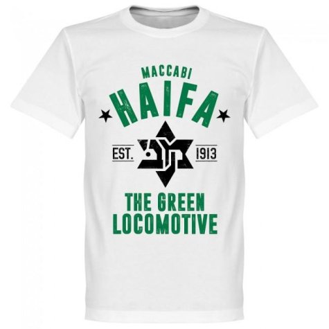 Maccabi Haifa Established T-Shirt - White