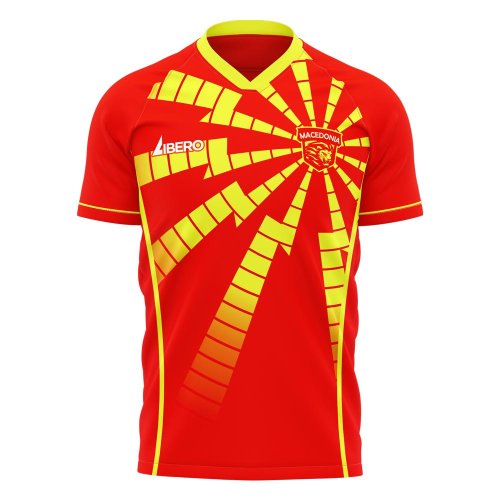 North Macedonia 2025-2026 Home Concept Shirt (Libero)