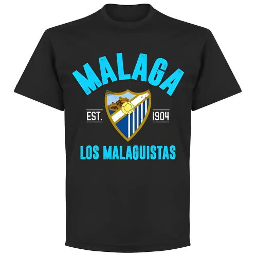 Malaga Established T-Shirt - Black