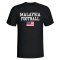 Malaysia Football T-Shirt - Black