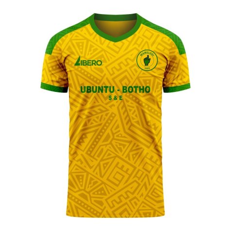 Mamelodi Sundowns 2022-2023 Home Concept Football Kit (Libero) - Kids