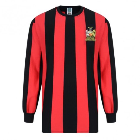 Score Draw Manchester City 1969 Home Long Sleeve Shirt
