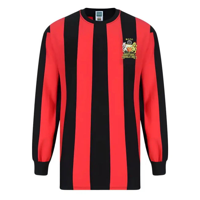 Score Draw Manchester City 1969 Home Long Sleeve Shirt