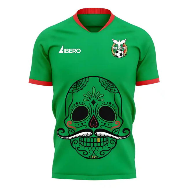 Mexico 2025-2026 Mustache Concept Football Kit (Libero) - Womens