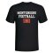 Montenegro Football T-Shirt - Black