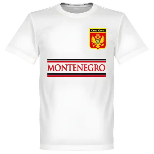 Montenegro Team T-Shirt - White