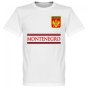 Montenegro Team T-Shirt - White
