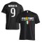 Juventus History Winners T-Shirt (Morata 9) - Black