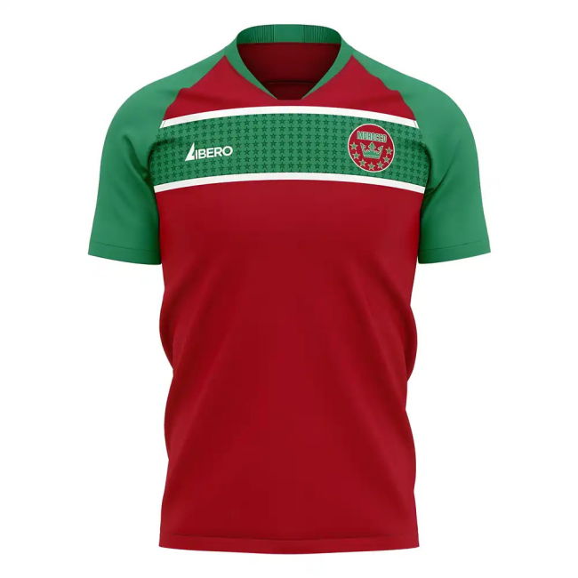 Morocco 2025-2026 Home Concept Football Kit (Libero)