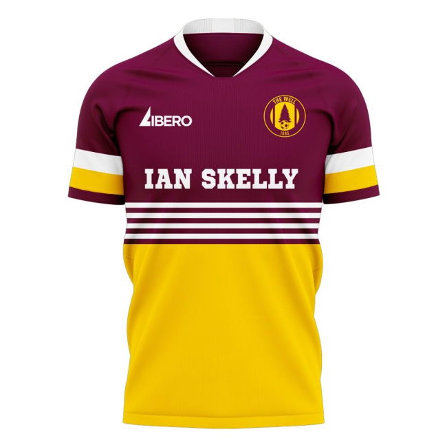 Motherwell 2025-2026 Away Concept Football Kit (Libero)