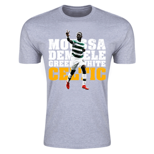 Moussa Dembele Celtic T-Shirt (Grey)