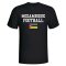 Mozambique Football T-Shirt - Black