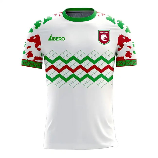 Myanmar 2025-2026 Home Concept Football Kit (Libero)