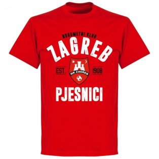 NK Zagreb Established T-shirt - Red