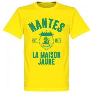 Nantes Established T-Shirt - Yellow