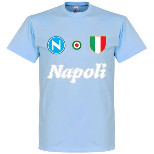 Napoli Team T-Shirt - Sky