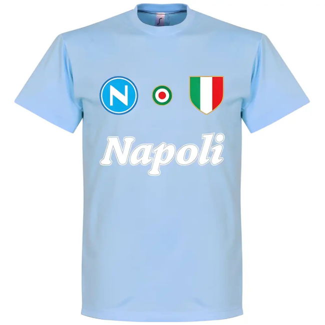 Napoli Team T-Shirt - Sky