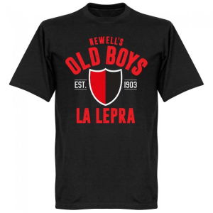 Newells Old Boys Established T-Shirt - Black