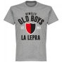 Newells Old Boys Established T-Shirt - Grey