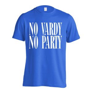 Leicester No Vardy No Party T-Shirt (Blue) - Kids