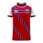 Norway 2020-2021 Home Concept Football Kit (Fans Culture) - Little Boys