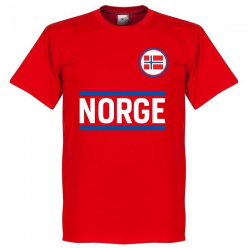 Norway Team T-Shirt - Red  Norway Team T-Shirt - Red